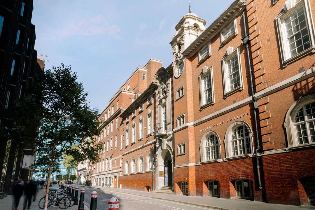David Game College exterior in London